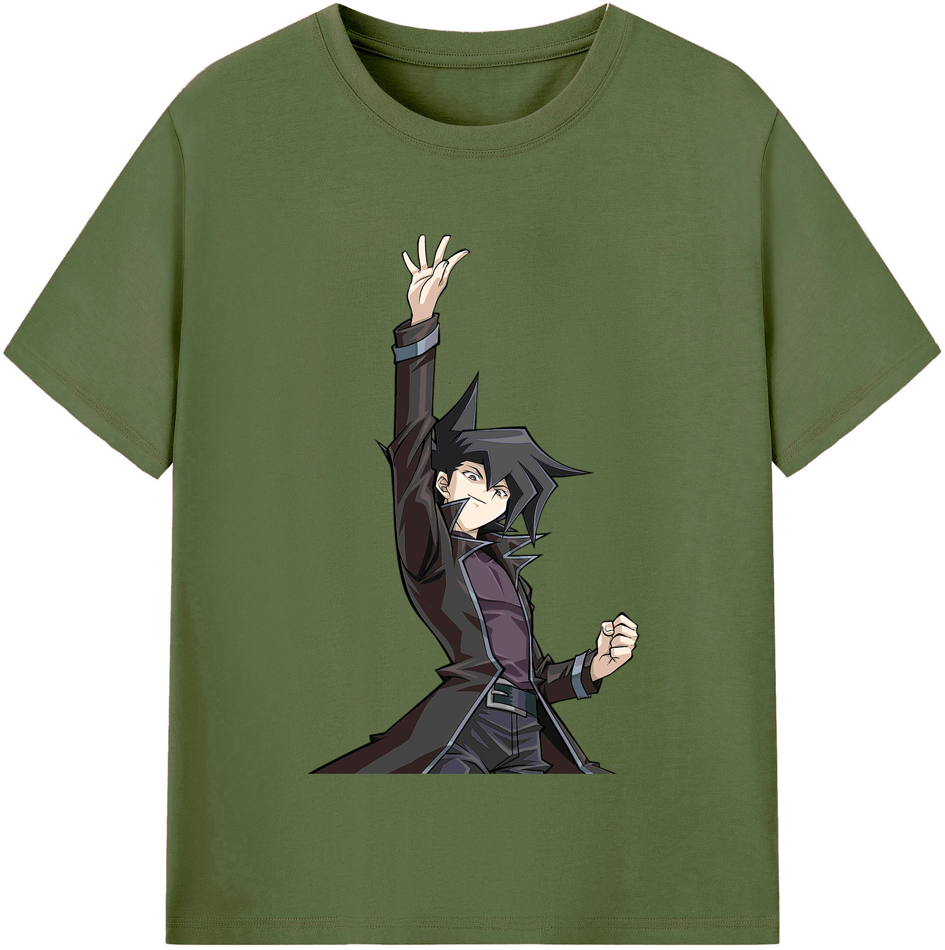 （画像用） 遊☆戯☆王 Yu-Gi-Oh! 綿100％半袖Tシャツ（フロントプリント）